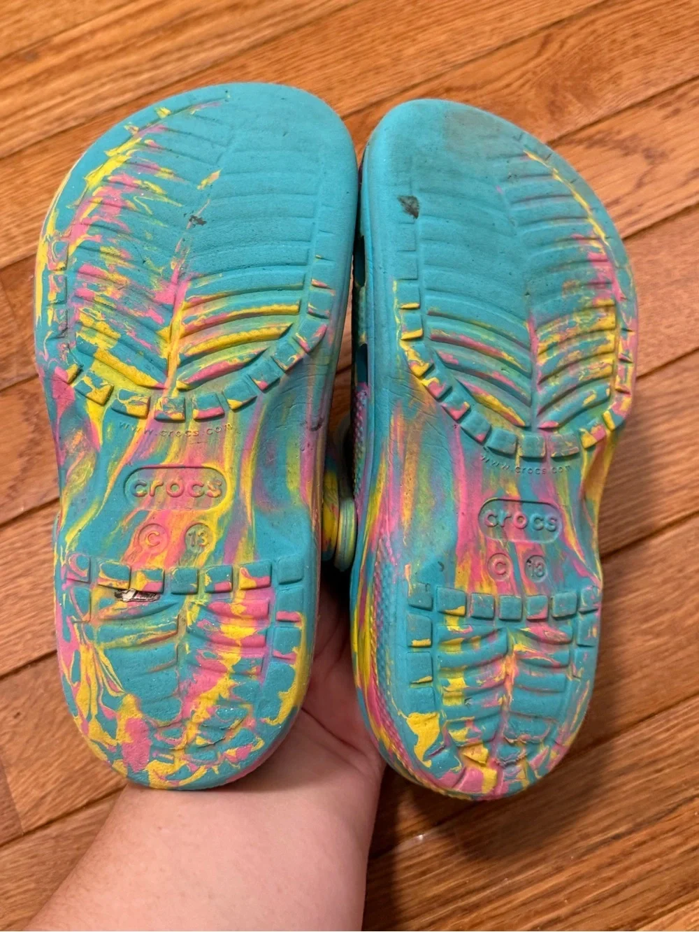 CROCS catching bright slightly